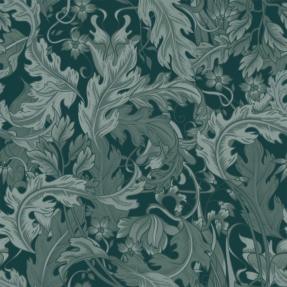 Jard Wallpaper - Juniper and Rustic Green - LAN100177 - Lucie Annabel - Premier Wallcovering