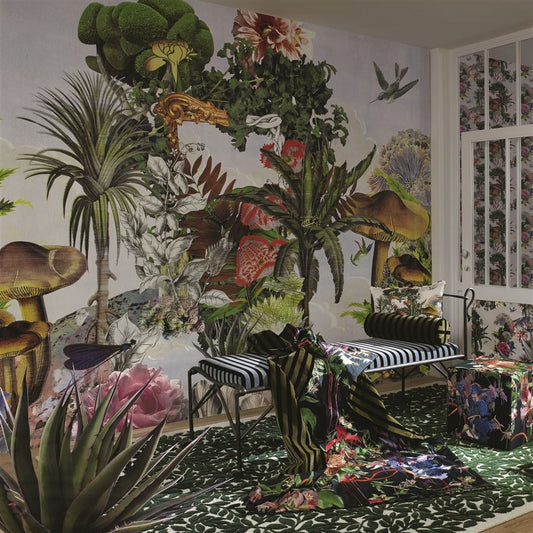 Jardin Des Reves Panoramic Wallpaper - Prisme - Christian Lacroix - PCL7022/01 - Premier Wallcovering