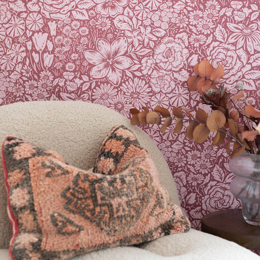 Jardin Wallpaper - Cinder - Wear The Walls - JACR8076U52 - Premier Wallcovering