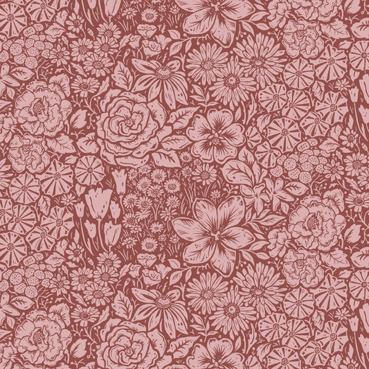 Jardin Wallpaper - Cinder - Wear The Walls - JACR8076U52 - Premier Wallcovering