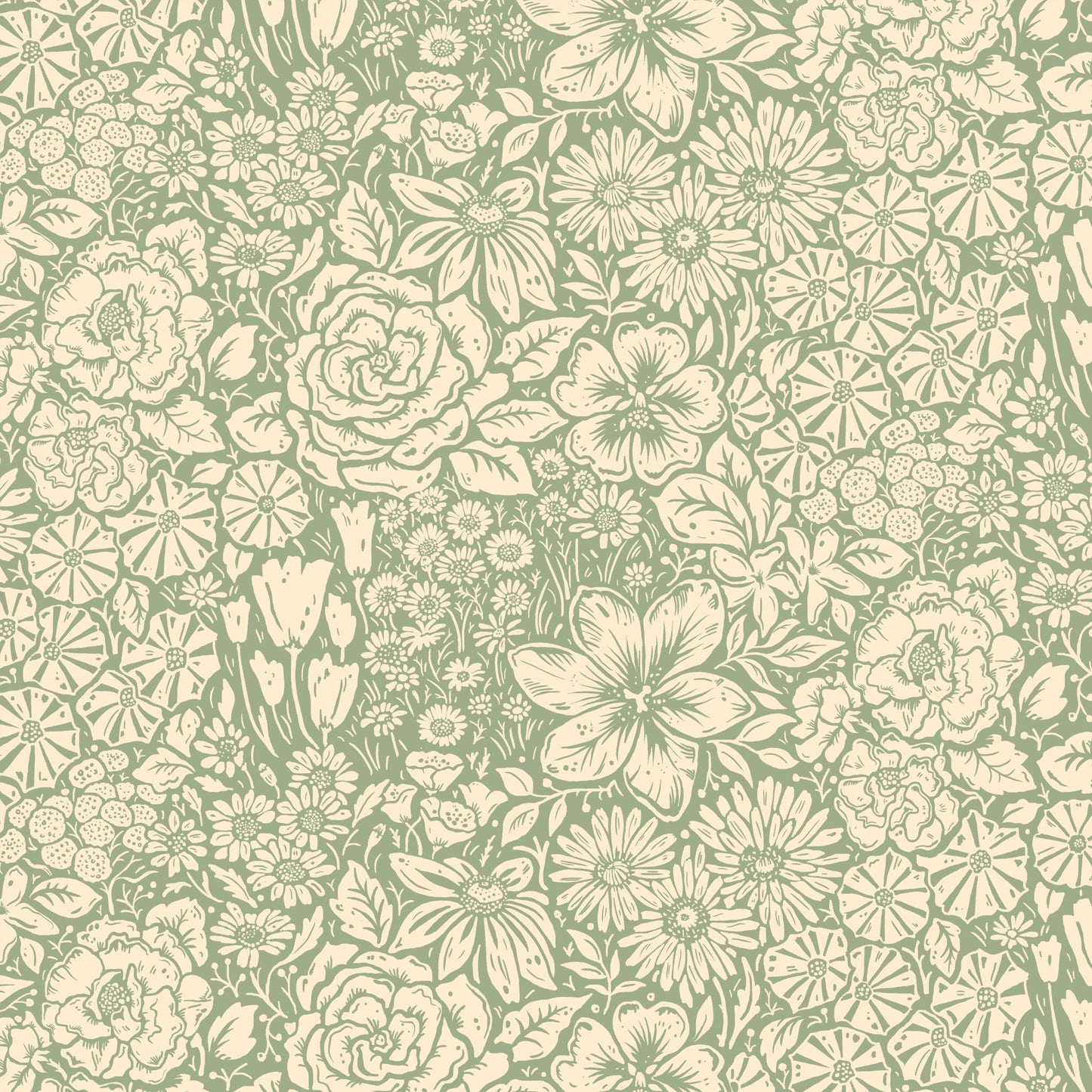 Jardin Wallpaper - Pistachio - Wear The Walls - JAPG8076U52 - Premier Wallcovering