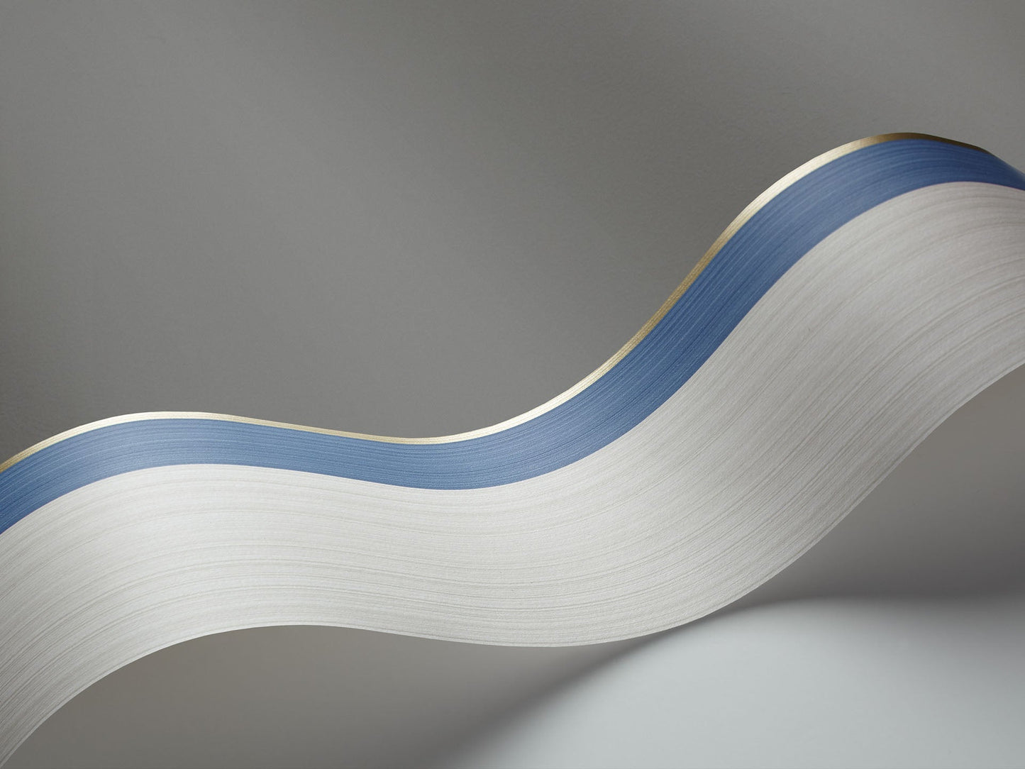 Jaspe Border Wallpaper - White, Hyacinth & Metallic Gold - 110/10048 - Cole & Son - Premier Wallcovering