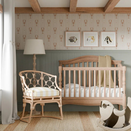 Jersey Lobster Wallpaper - Autumn Spice - LAN100263 - Lucie Annabel - Premier Wallcovering