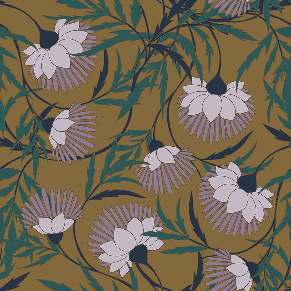 Josephine Wallpaper - Rich Vintage Tones - Lust Home - LH900497 - Premier Wallcovering