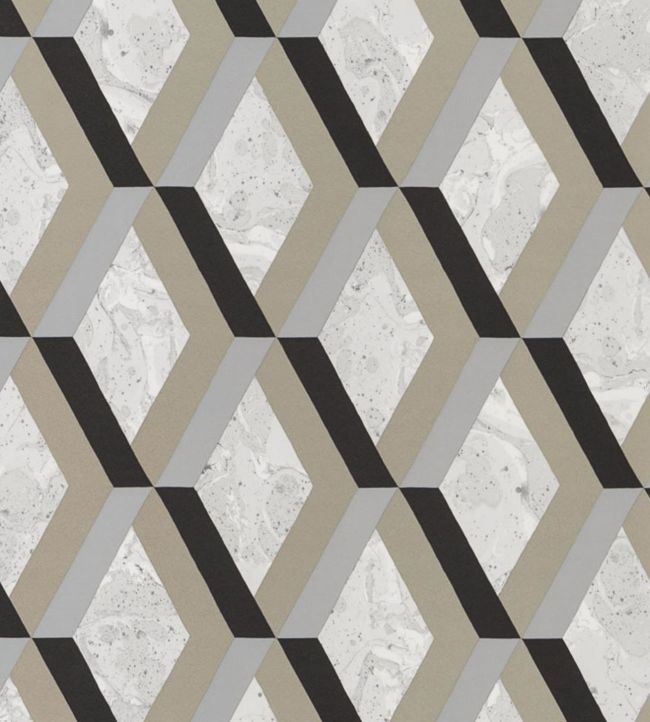 Jourdain Wallpaper - Noir - PDG1054/05 - Designers Guild - Premier Wallcovering