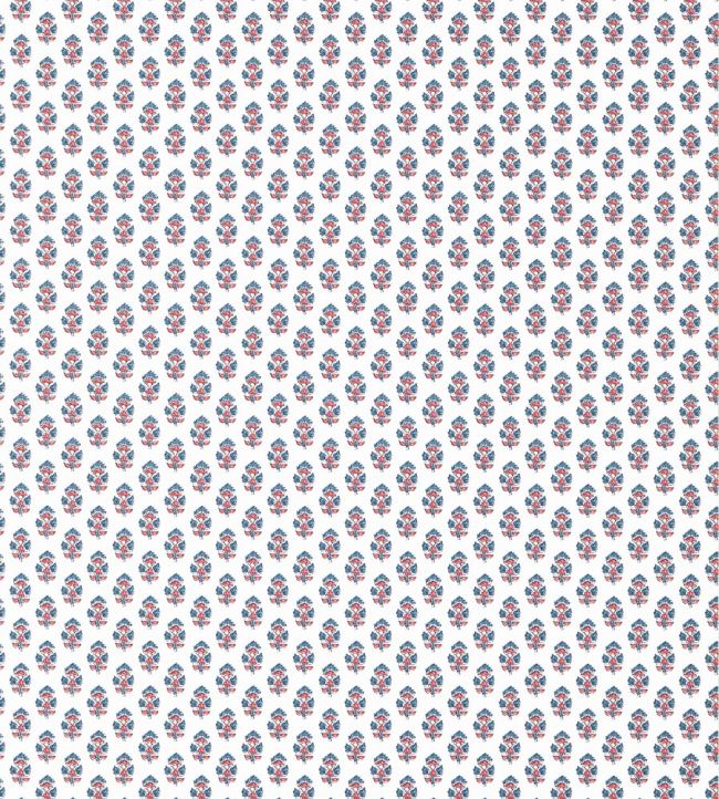 Julian Wallpaper - Red and Blue - AT15166 - Anna French - Premier Wallcovering