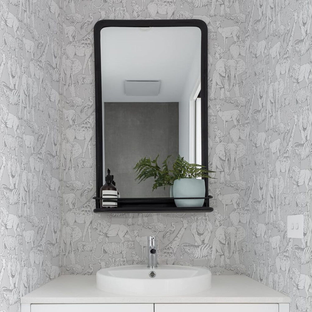 Jungle Animals Wallpaper - Grey - Superfresco Easy - 108567 - Premier Wallcovering