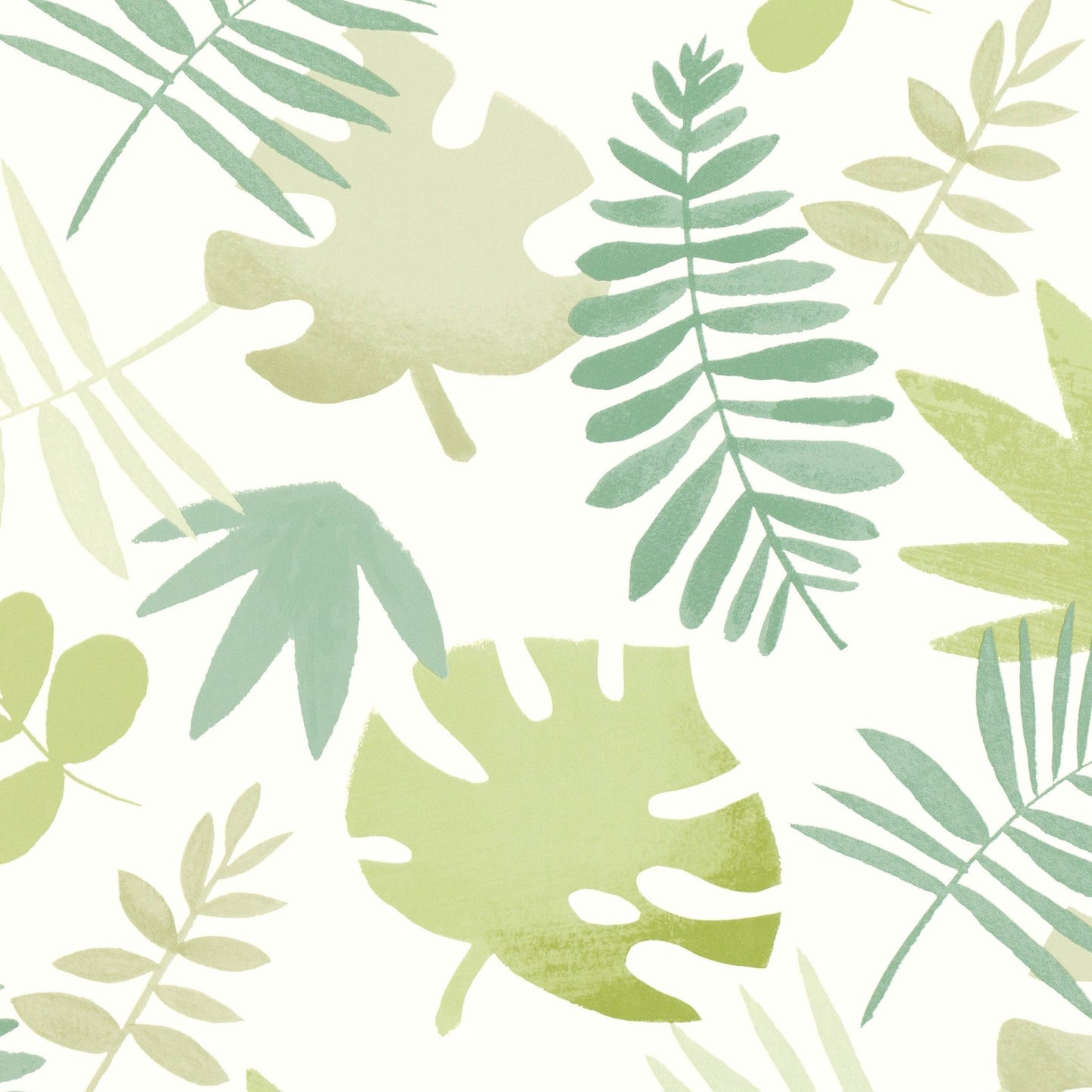 Jungle Jumble Wallpaper - Green - Villa Nova - W585/01 - Premier Wallcovering