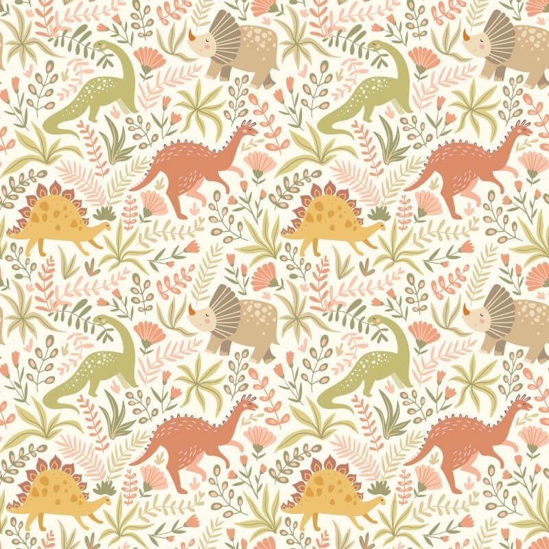 Jurassic Party Wallpaper - Bronze Age - Hoopla Walls - HWA1310W - Premier Wallcovering