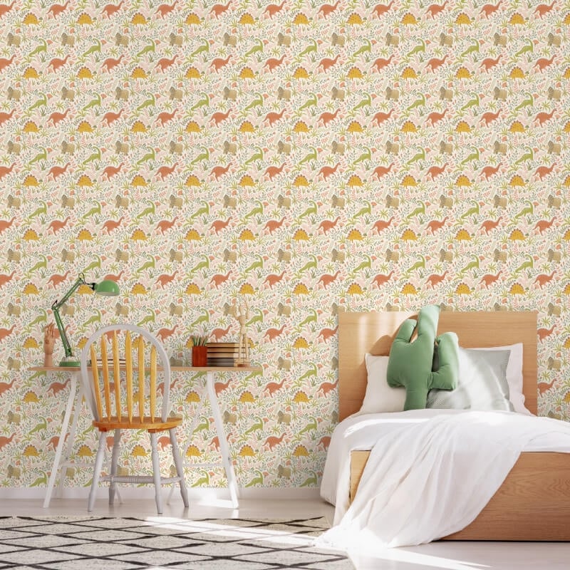 Jurassic Party Wallpaper - Bronze Age - Hoopla Walls - HWA1310W - Premier Wallcovering