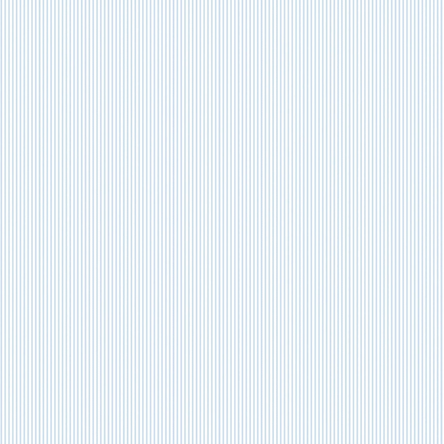 Just 4 Kids 2 Fine Stripe Wallpaper - Blue / White - Galerie - G56514 - Premier Wallcovering