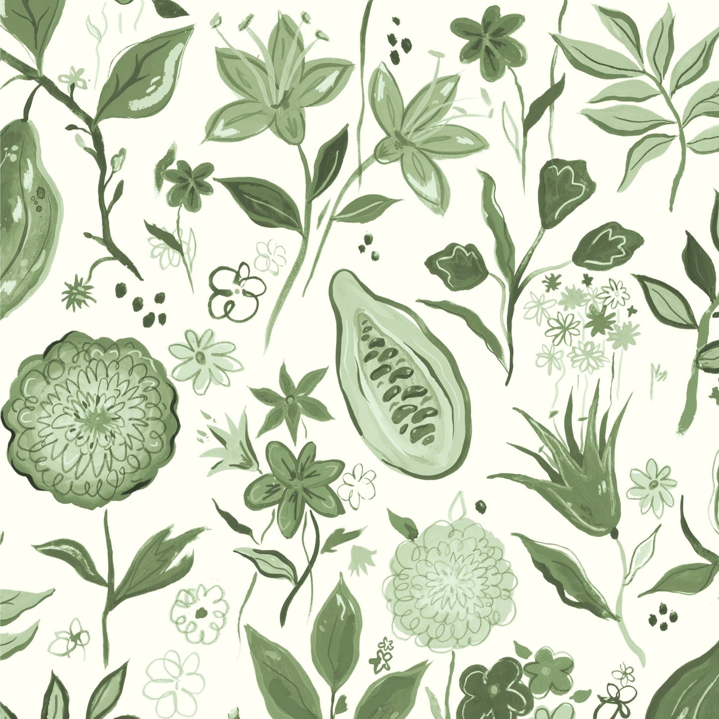 Kakao Wallpaper - Matcha - Wear The Walls - KAMG807652 - Premier Wallcovering