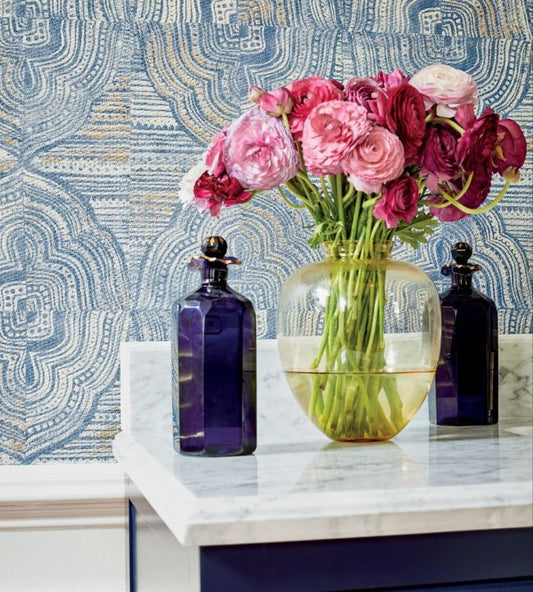 Kalahari Wallpaper - Beige - Thibaut - T10246 - Premier Wallcovering