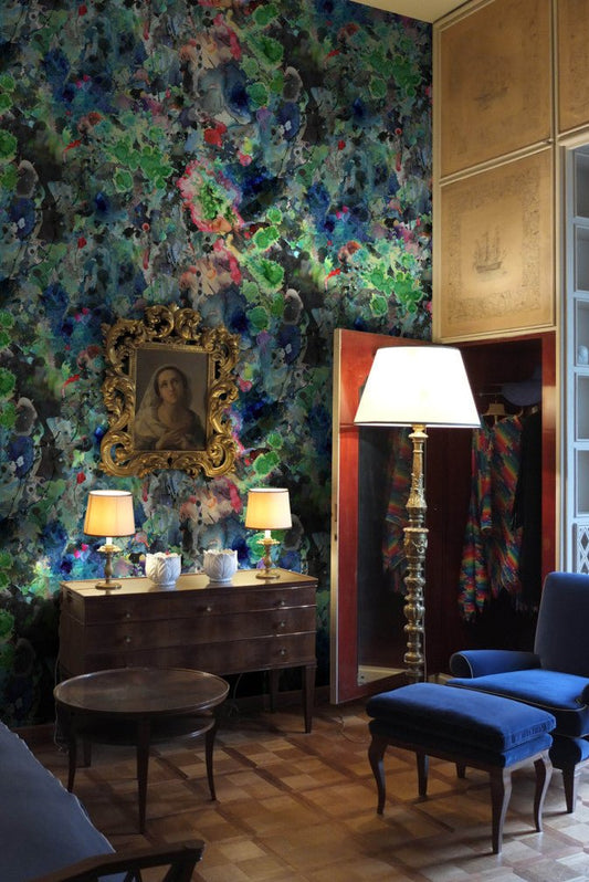 Kaleido Splatt All Over Superwide Wallpaper - Original - Timorous Beasties - ROR/KDS/OBRN/02 - Premier Wallcovering
