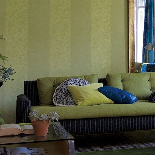 Kalpana Wallpaper - Moss - P576/15 - Designers Guild - Premier Wallcovering
