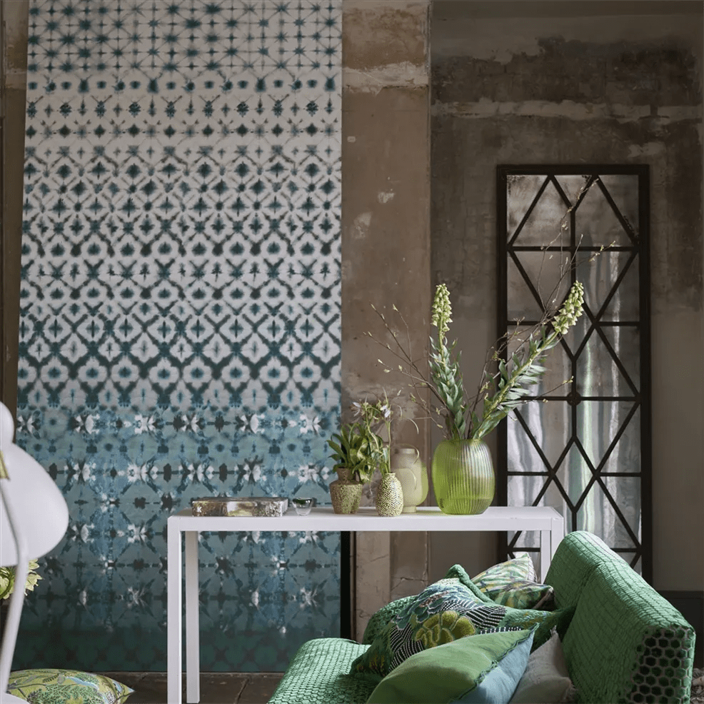 Karaoshi Wallpaper - Celadon - PDG1161/02 - Designers Guild - Premier Wallcovering