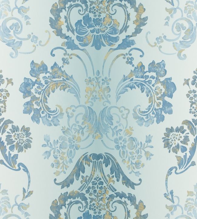 Kashgar Wallpaper - Zinc - P619/07 - Designers Guild - Premier Wallcovering