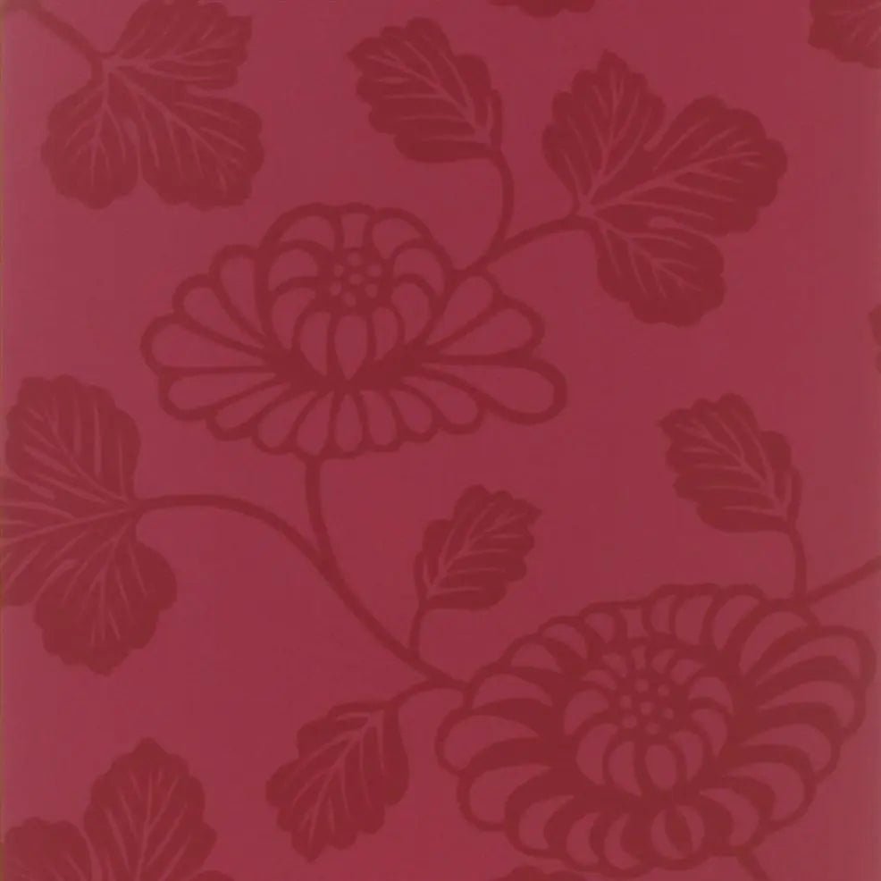 Kashima Wallpaper - Cranberry - P462/05 - Designers Guild - Premier Wallcovering