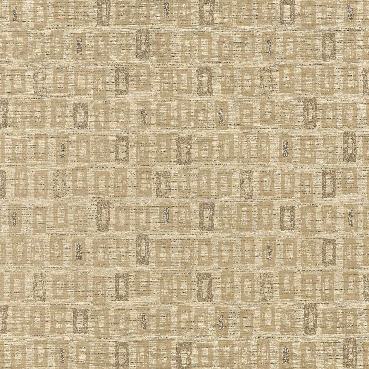 Katsu Wallpaper - Metallic on Khaki - Thibaut - T1885 - Premier Wallcovering