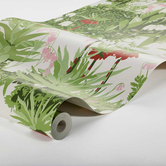 Kejsarkrona Wallpaper - Green - Boråstapeter - 1982 - Premier Wallcovering