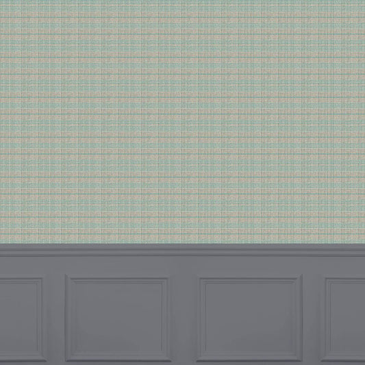 Kelty Wallpaper - Duck Egg - Voyage Maison - KELTY/WPO/DUC - Premier Wallcovering