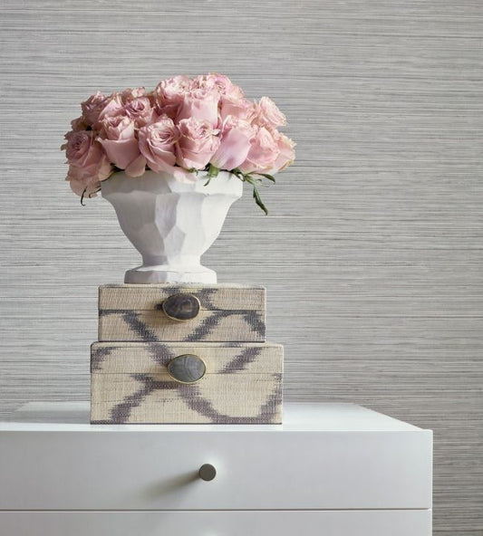 Kendari Grass Wallpaper - Cream - Thibaut - T292 - Premier Wallcovering