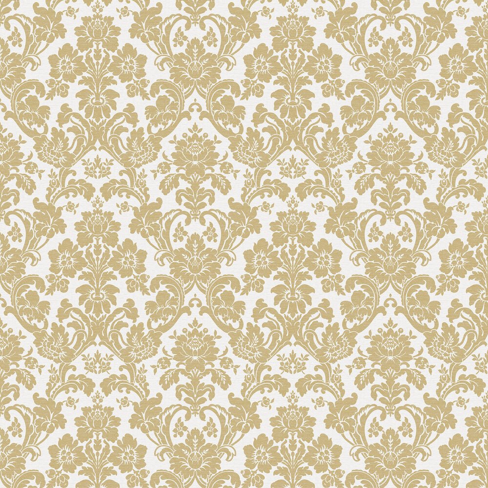 Kensington Wallpaper - Gold - Timothy Wilman - TW2445 - Premier Wallcovering