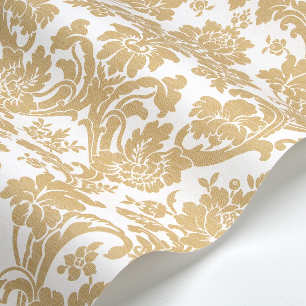 Kensington Wallpaper - Gold - Timothy Wilman - TW2445 - Premier Wallcovering