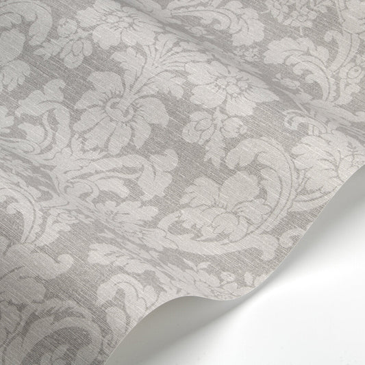 Kensington Wallpaper - Ash Grey - Timothy Wilman - TW2444 - Premier Wallcovering