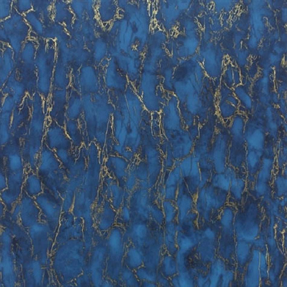 Kershaw Plain Wallpaper - Lapis Blue - Nina Campbell - NCW4204-07 - Premier Wallcovering