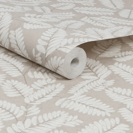 Kindred Leaf Wallpaper - Neutral - Next - 121195 - Premier Wallcovering