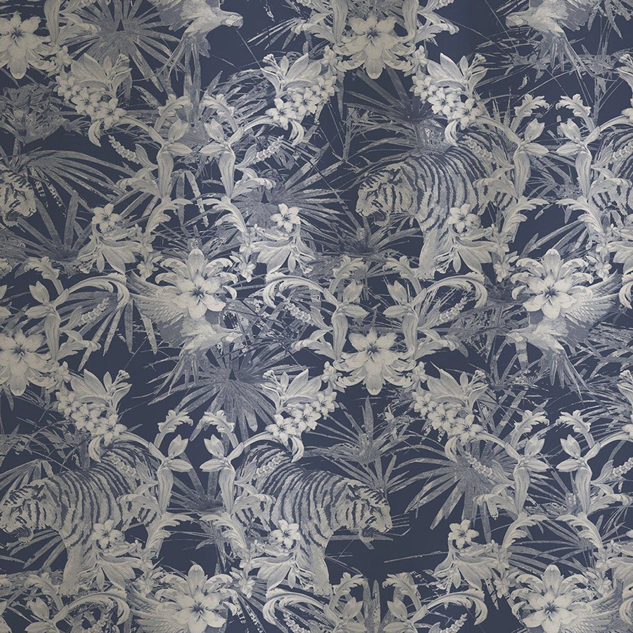 Kingdom Fantasia Wallpaper - Blue - Ted Baker - 12585 - Premier Wallcovering