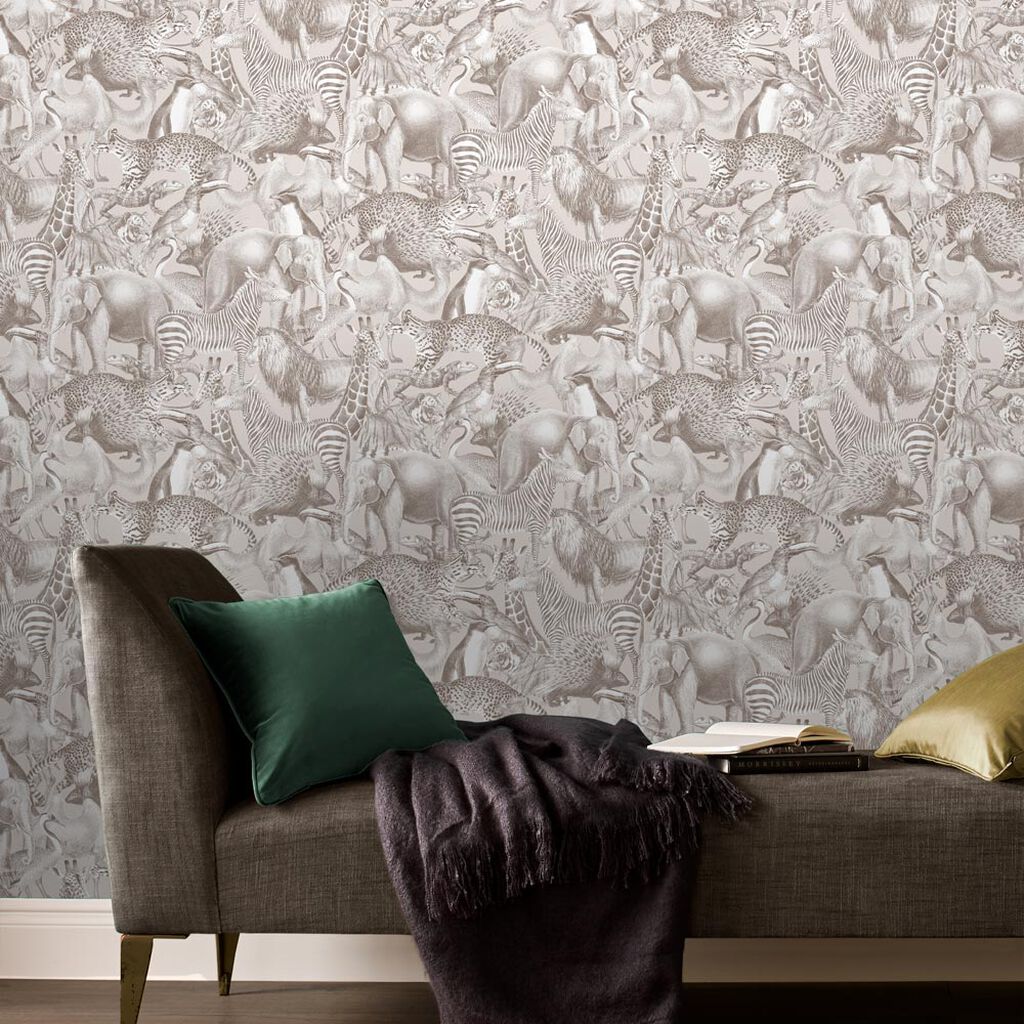 Kingdom Wallpaper - Camel - Graham & Brown - 105477 - Premier Wallcovering
