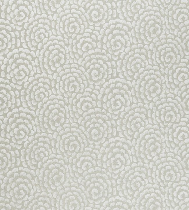 Kingsley Wallpaper - Silver/ Ivory - Nina Campbell - NCW4395 - 04 - Premier Wallcovering