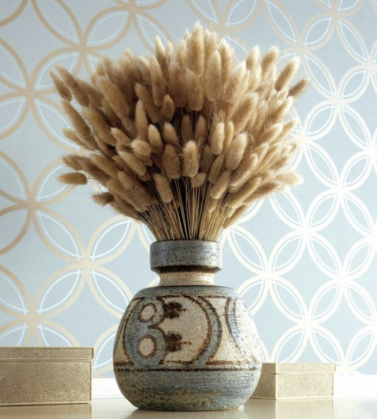 Kirkos Wallpaper - Metallic Gold - Thibaut - T1898 - Premier Wallcovering