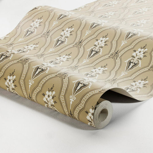 Kladesholmen Wallpaper - Gold - Boråstapeter - 4164 - Premier Wallcovering