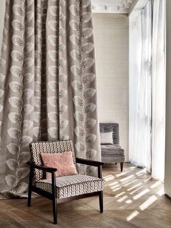 Klint Wallpaper - Cream - J8002 - 01 - Jane Churchill - Premier Wallcovering