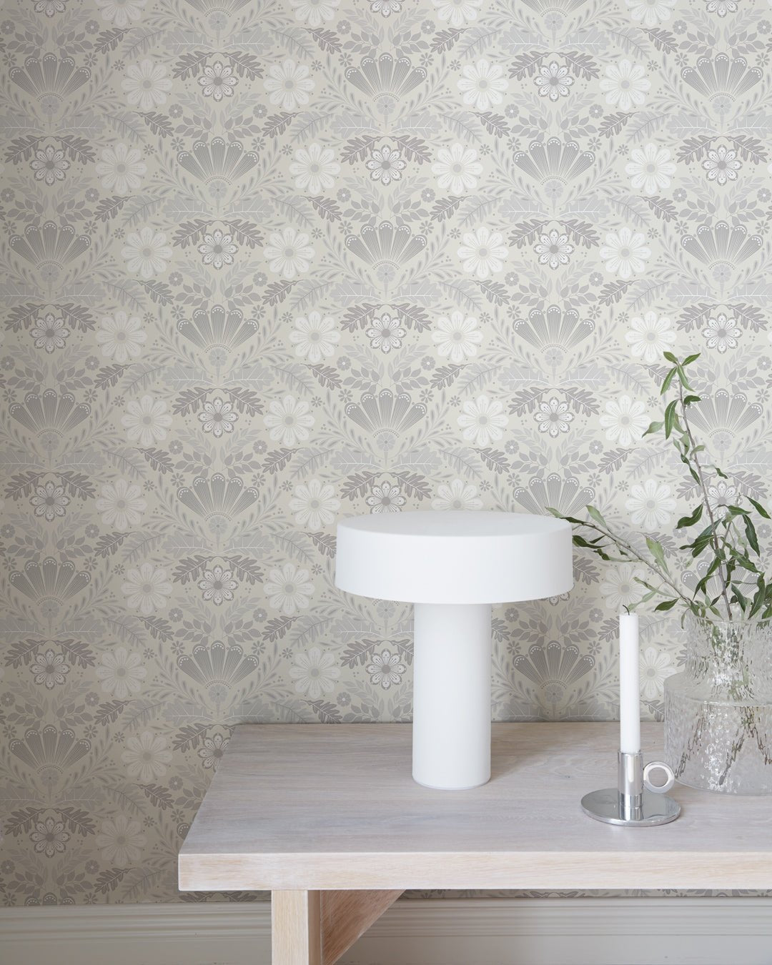 Klockrike Wallpaper - Greige - Midbec - 24125 - Premier Wallcovering
