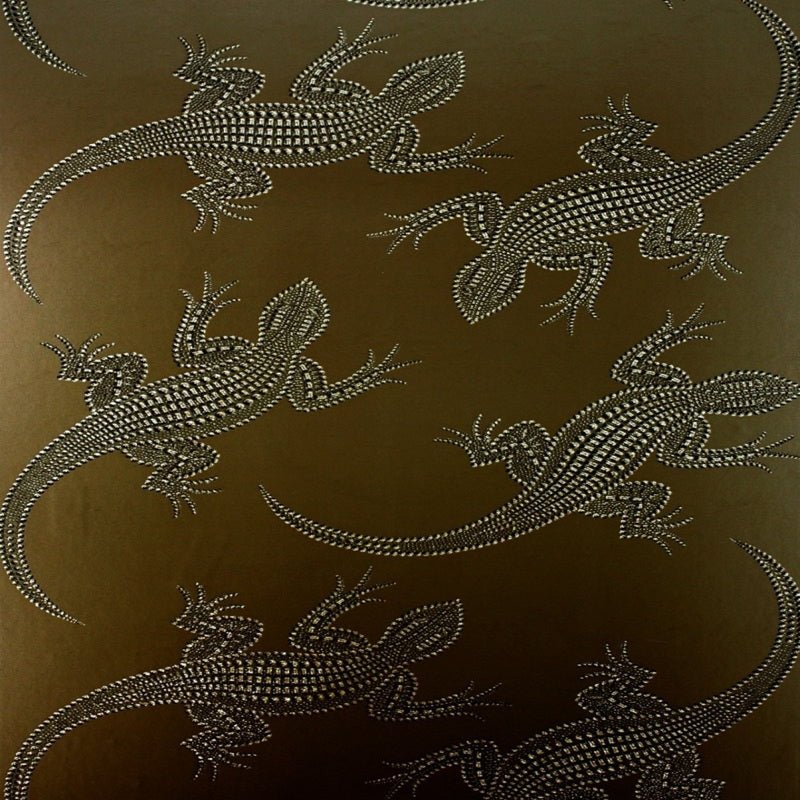 Komodo Wallpaper - Gold/Silver - Osborne & Little - W6300-05 - Premier Wallcovering