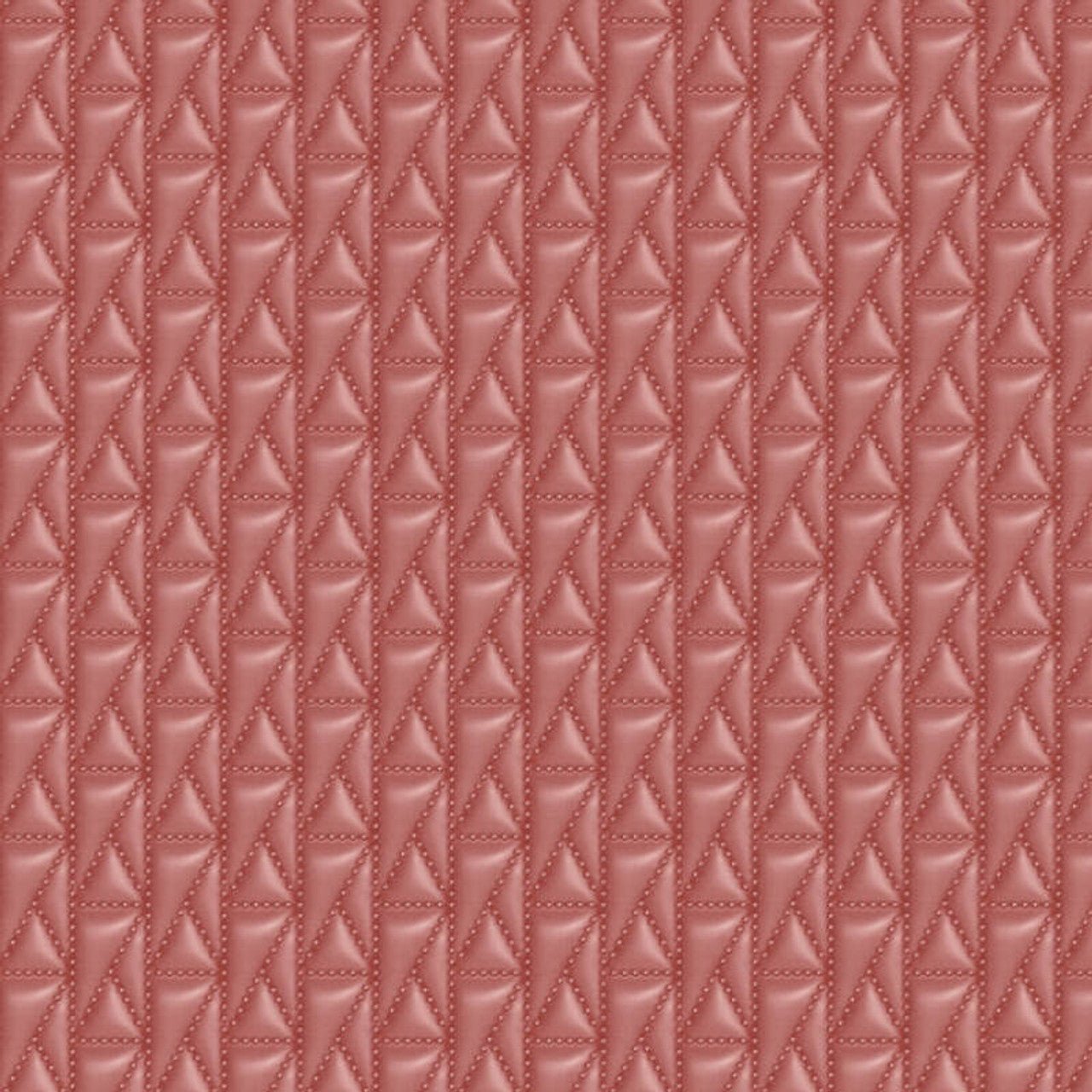 Kuilted Wallpaper - Red - A S Creation - Karl Lagerfield - 37844 - 2 - Premier Wallcovering