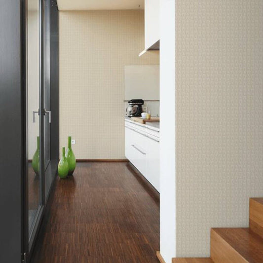 Kuilted Wallpaper - Cream - A S Creation - Karl Lagerfield - 37844 - 1 - Premier Wallcovering