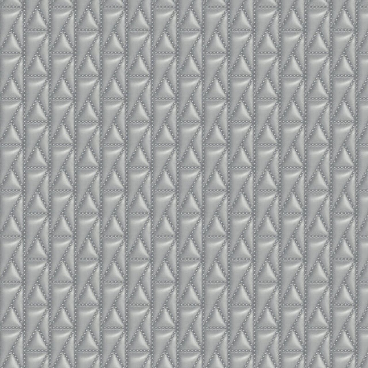 Kuilted Wallpaper - Grey - A S Creation - Karl Lagerfield - 37844 - 3 - Premier Wallcovering