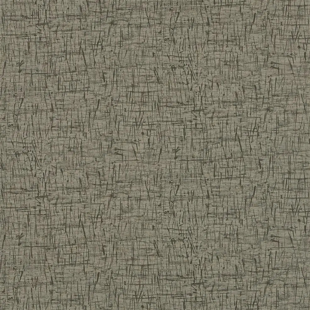 Kuta Wallpaper - Graphite - P630/07 - Designers Guild - Premier Wallcovering