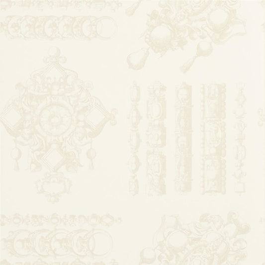 La Main Au Collet Wallpaper - Coquillage - Christian Lacroix - PCL020/04 - Premier Wallcovering