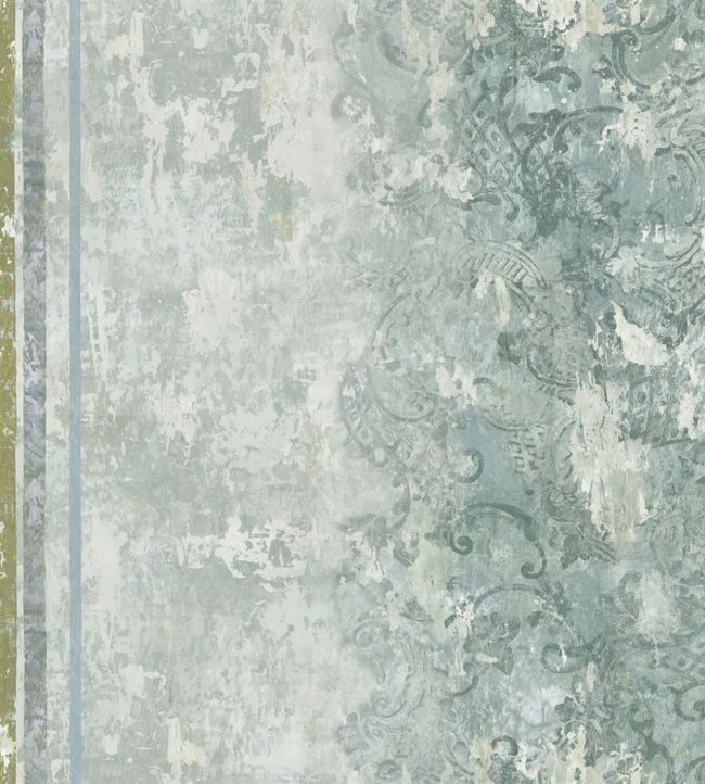 La Rotonda Scene 2 Wallpaper - Olive - PDG1096/01 - Designers Guild - Premier Wallcovering