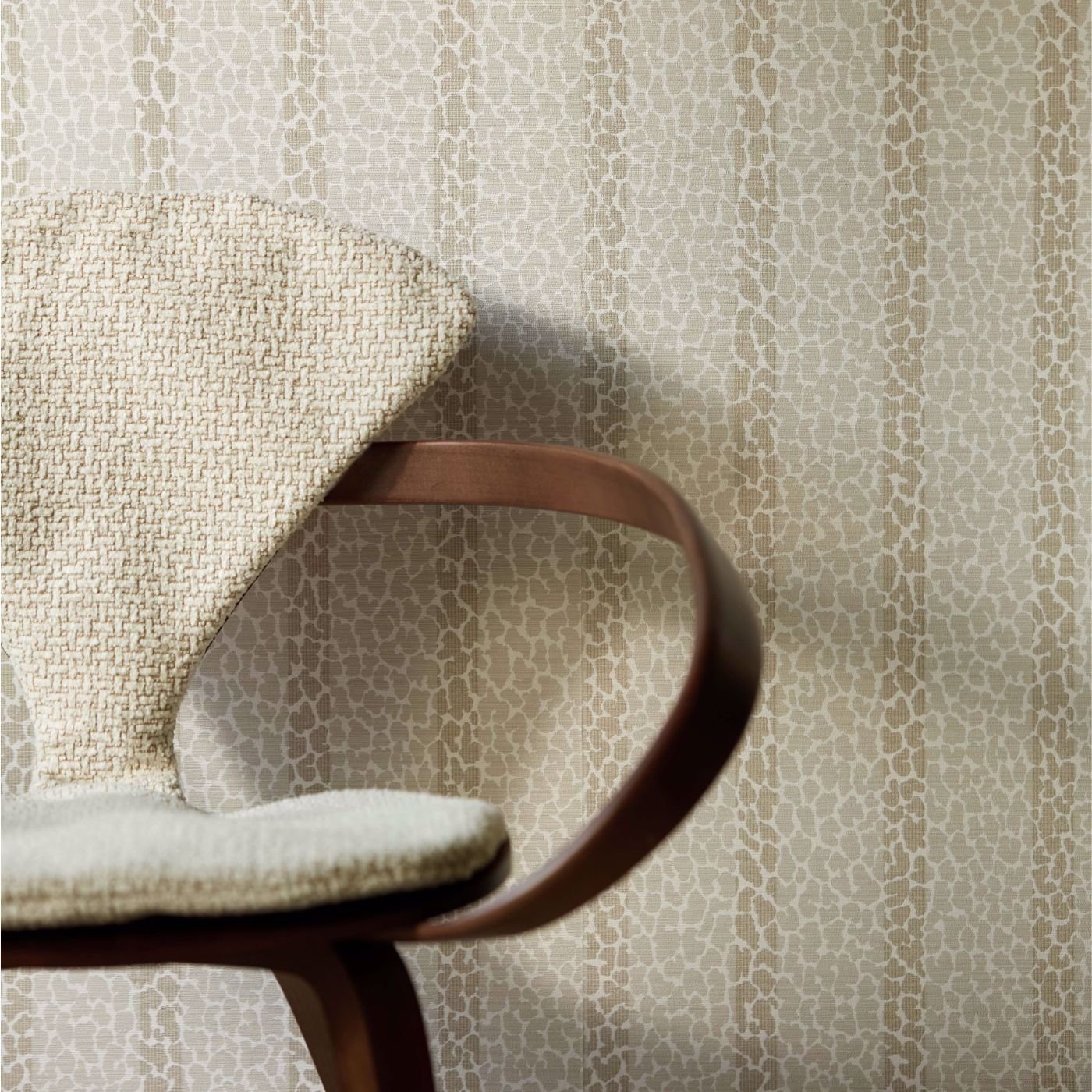 Lacuna Stripe Wallpaper - Bamboo - HRWO113070 - Harlequin - Premier Wallcovering
