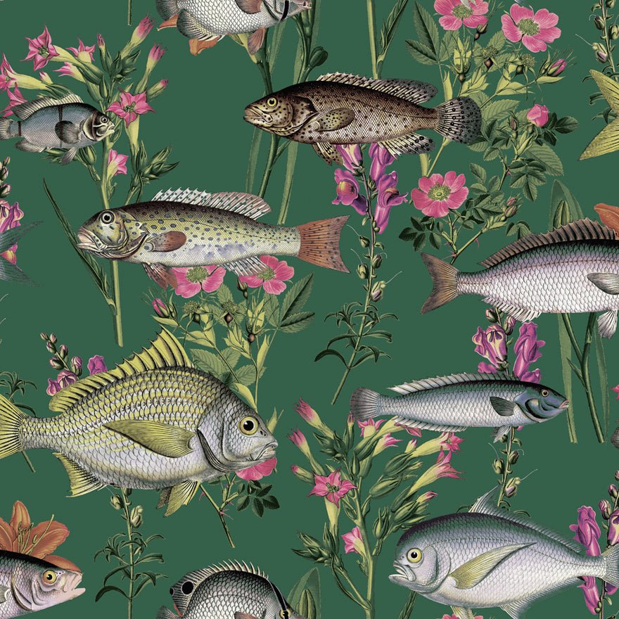 Lagoon Wallpaper - Green - Holden Décor - 13060 - Premier Wallcovering