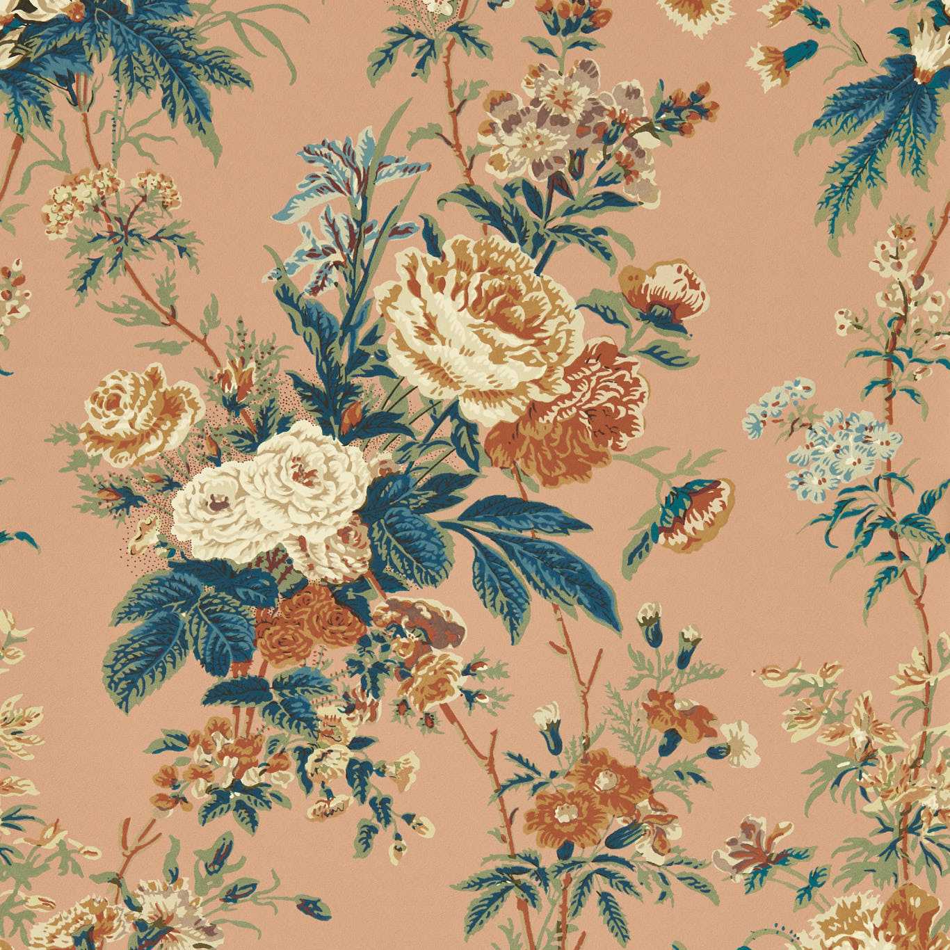 Lakeland Paradis Wallpaper - Sandstone - DGDW217307 - Sanderson - Premier Wallcovering