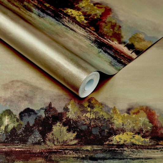 Lakeside Wallpaper - Autumn - 1838 wallcoverings - 2109 - 155 - 01 - Premier Wallcovering