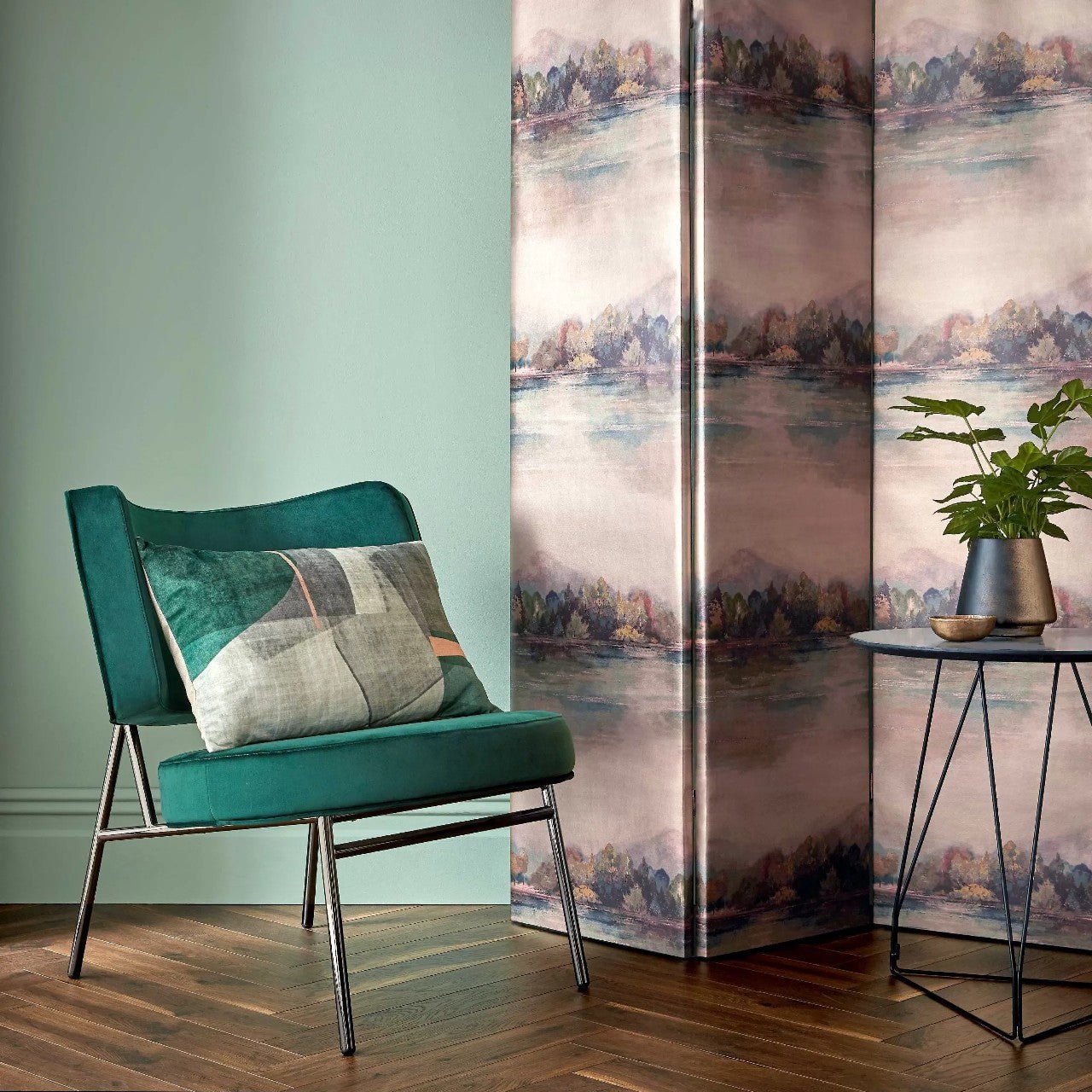 Lakeside Wallpaper - Sunset - 1838 wallcoverings - 2109 - 155 - 03 - Premier Wallcovering